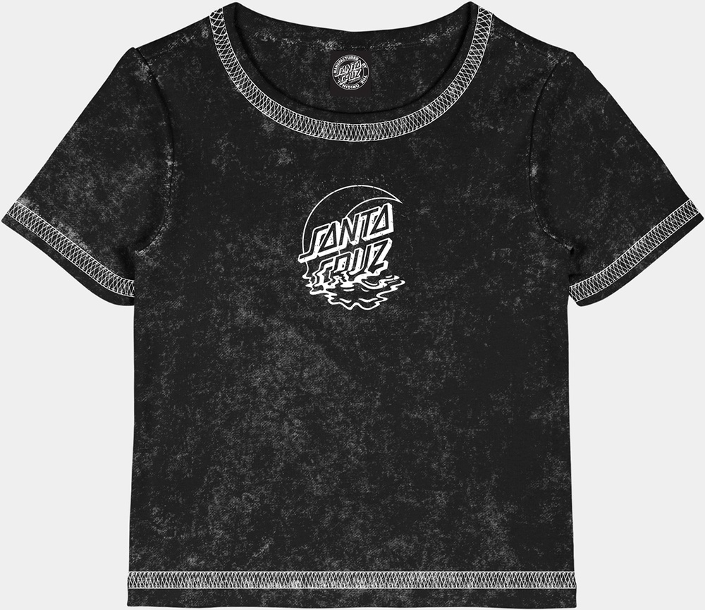 SantaCruzDamenDamenShirtMoonDotReflectionFrontT-ShirtSCW-T1910BlackAcidWash-6