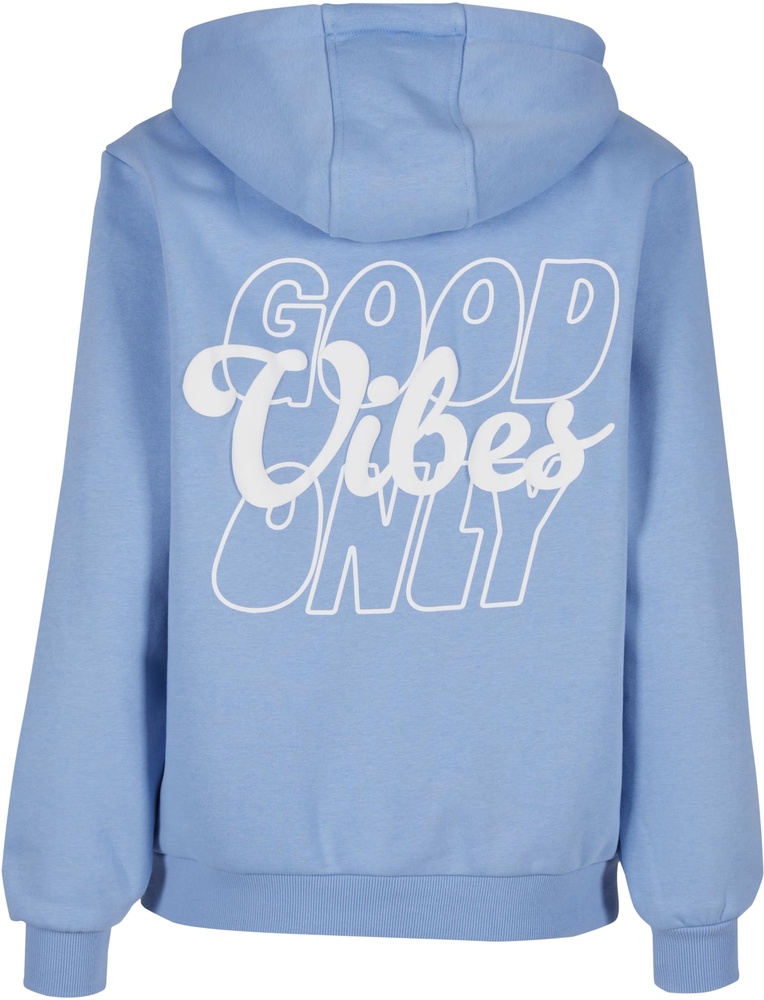 MissTeeDamenGoodVibesPuffPrintLadiesFluffyHoodyMST207Powderblue-3XL