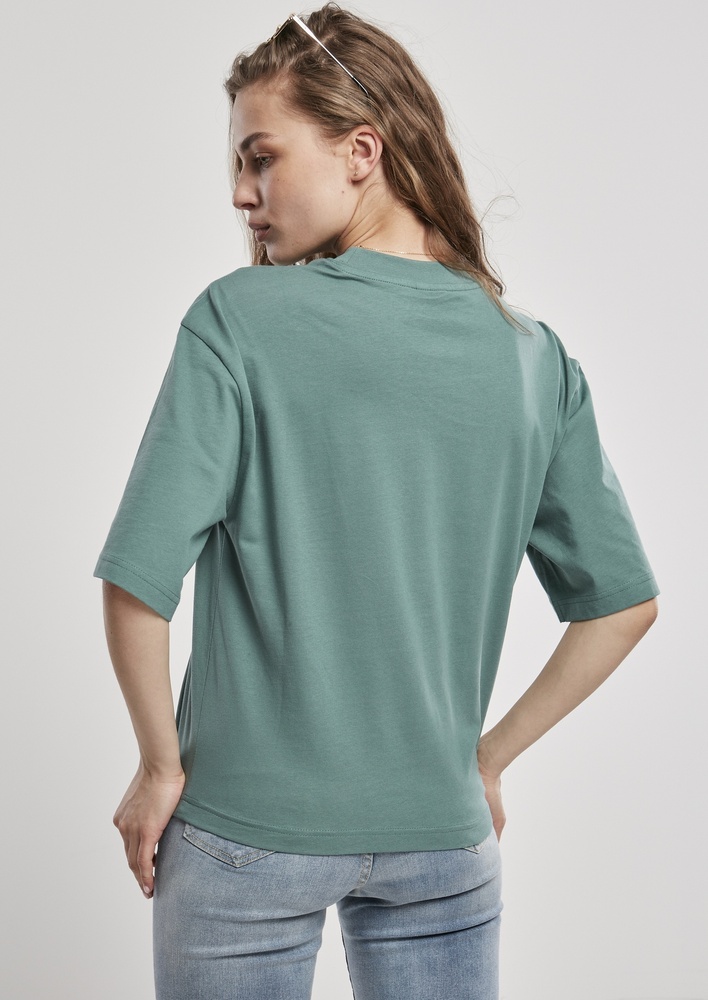 UrbanClassicsDamenT-ShirtLadiesOrganicOversizedTeePaleleaf-3XL
