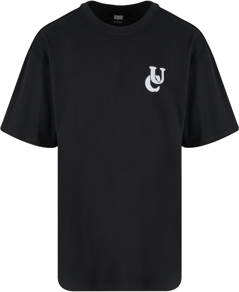 UrbanClassicsT-ShirtUCWeavyLogoHeavyOversizedTeeTB7552Black-3XL