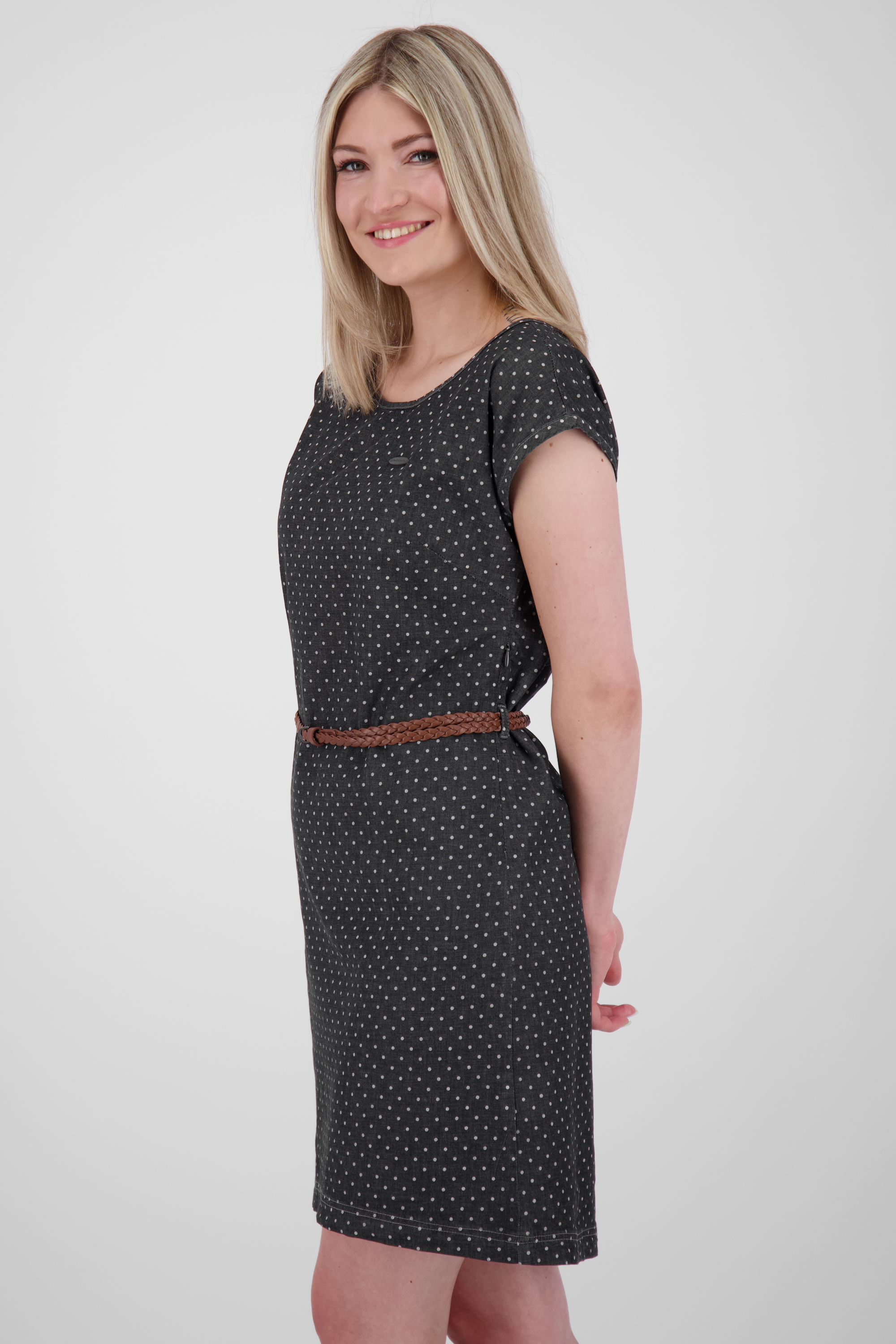 AlifeKickinDamenKleidMelloAKBDress62200-2201BlackDenim-M