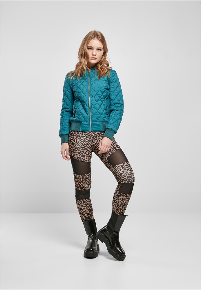 UrbanClassicsDamenJackeLadiesDiamondQuiltNylonJacketJasper-3XL