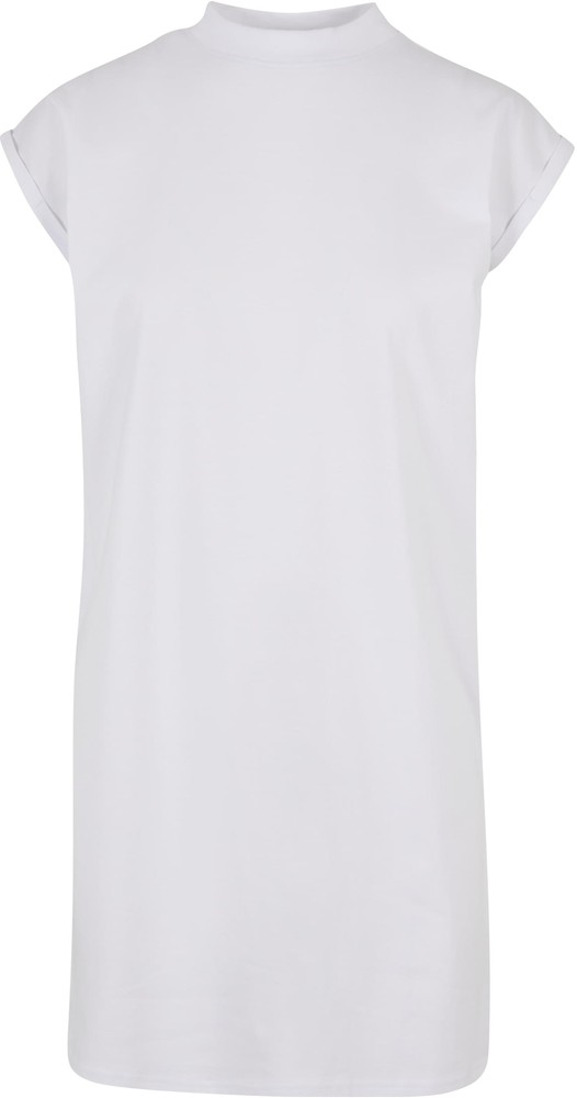 UrbanClassicsDamenLadiesTurtleExtendedShoulderDressWhite-3XL