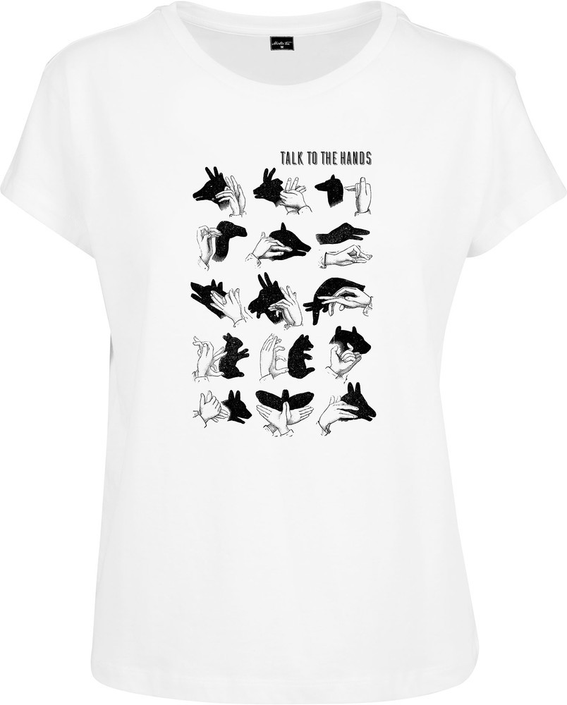 MisterTeeDamenT-ShirtLadiesTalkToTheHandBoxTee