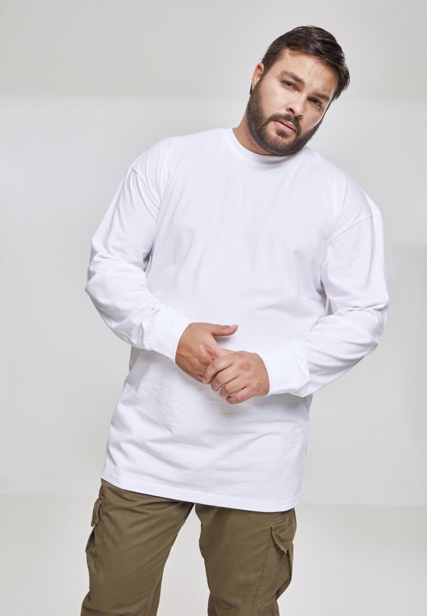 UrbanClassicsLongsleeveTallTeeLSWhite-3XL