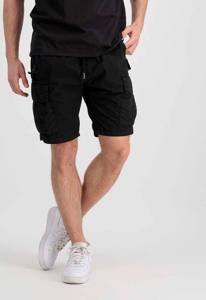 AlphaIndustriesShortRipstopJoggerShortBlack