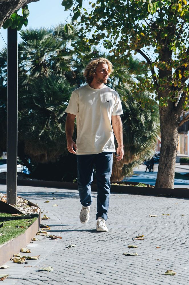 TrendsplantT-ShirtOrganicEssentialT-ShirtNaturalWhite-XS