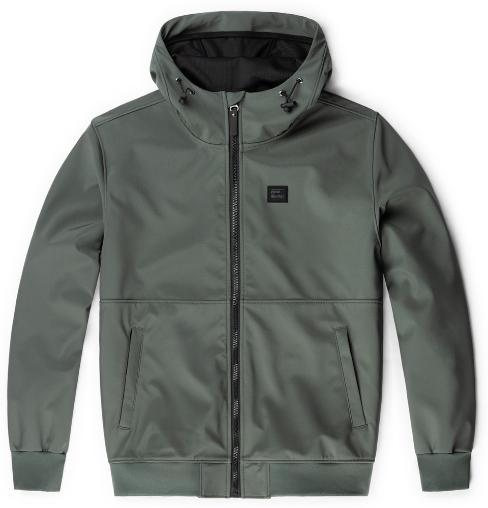 VintageIndustriesFunktionsjackeRiggsSoftshellJacketGraphite-S