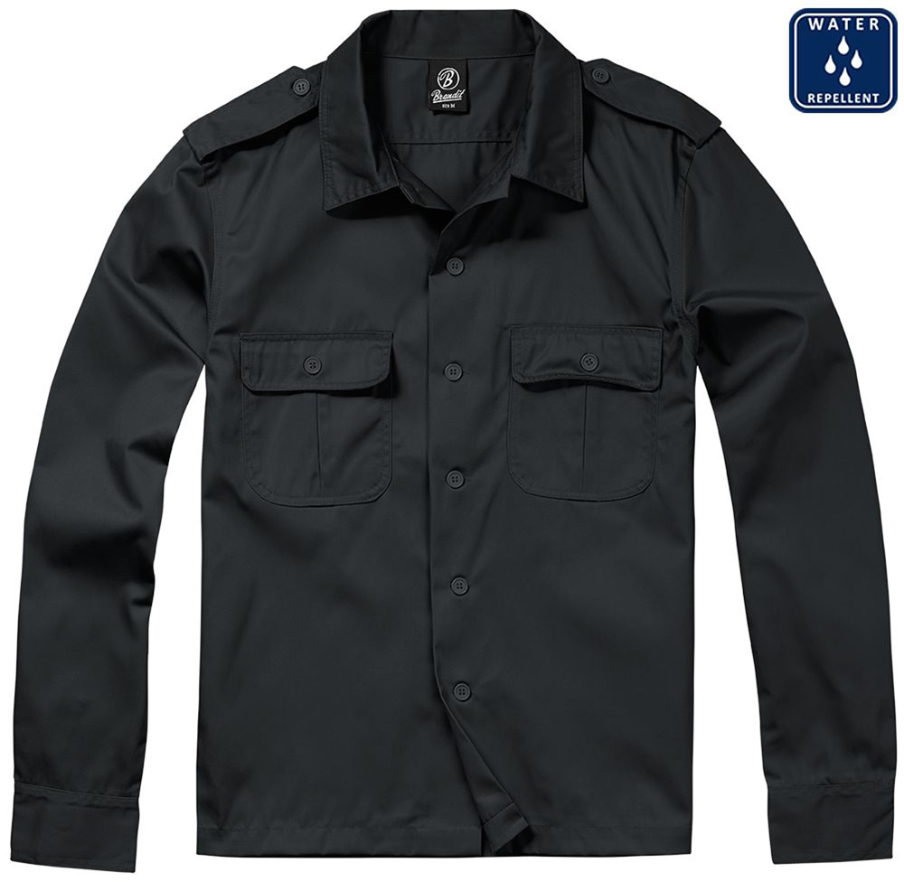 BranditHemdUSShirt11ArminBlack-S