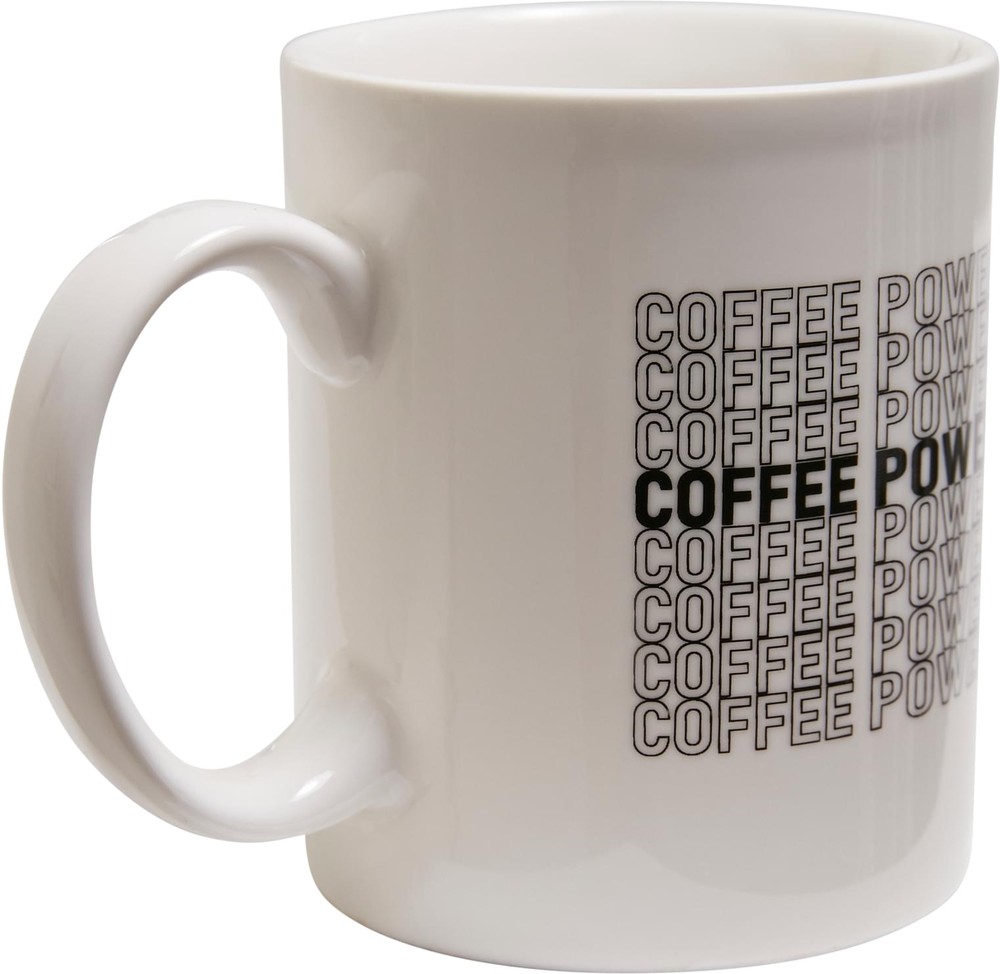 MisterTeeUniversalTasseCoffeePowerCupWhiteWhite
