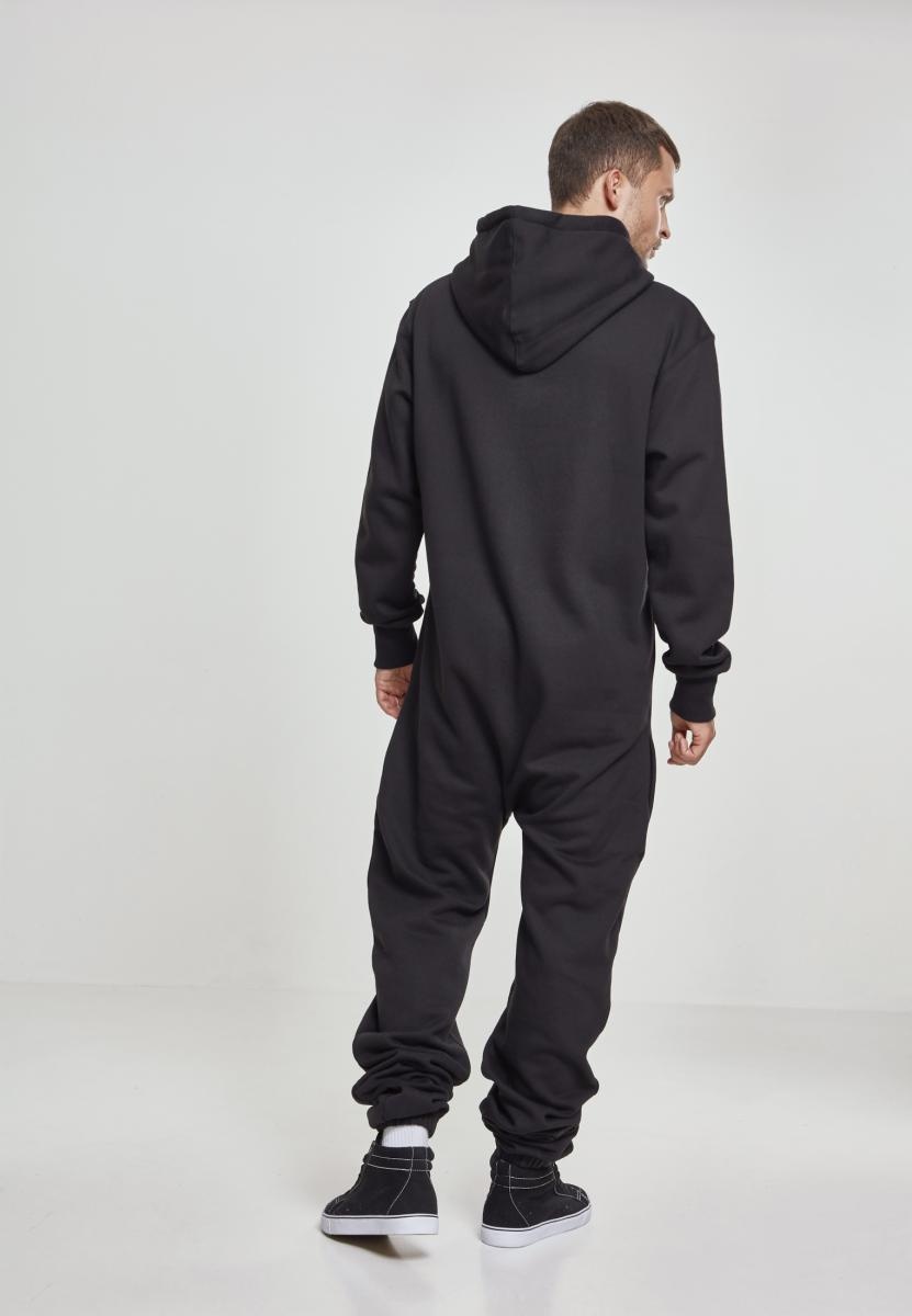 UrbanClassicsJumpsuitSweatJumpsuitBlackWhite