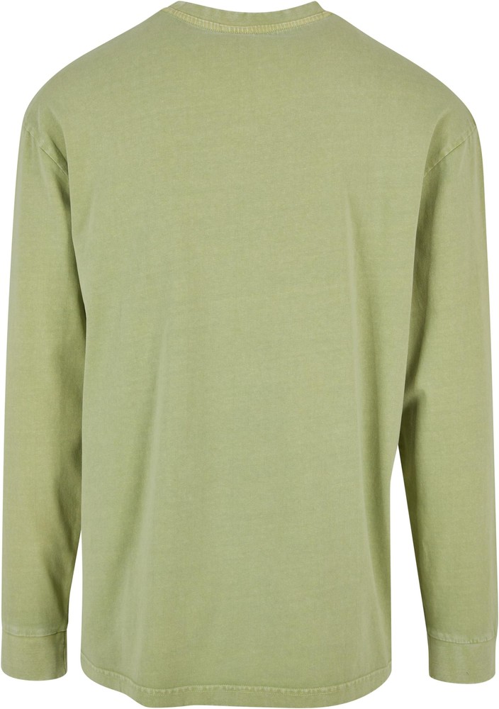 UrbanClassicsHeavyBoxyAcidWashLongsleeveVintagegreen-3XL