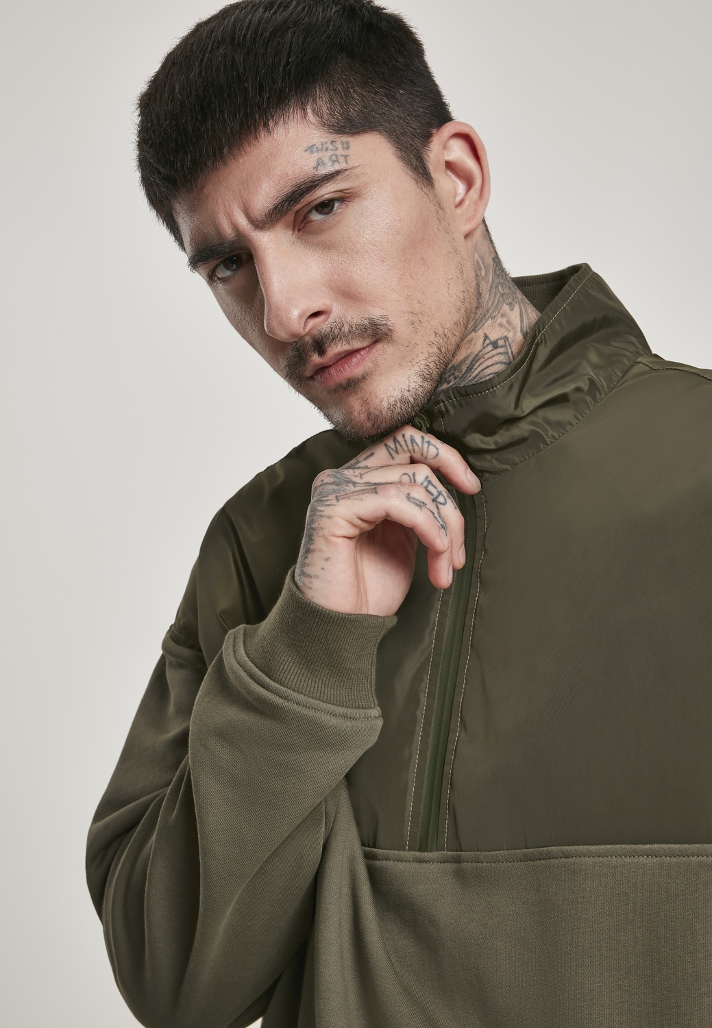 UrbanClassicsPulloverMilitaryTroyerOlive-L