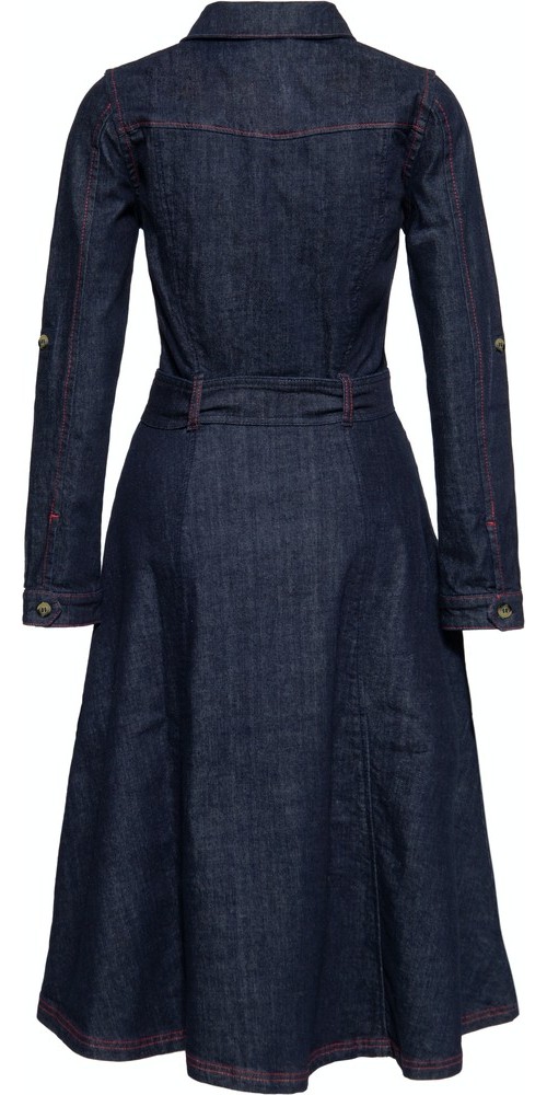 QueenKerosinWesternSwingKleidQKI26010Denim