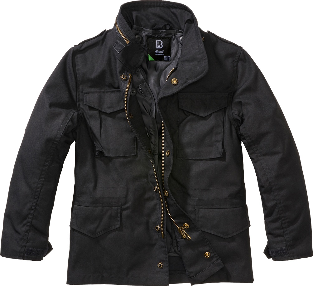 BranditKinderJackeKidsM65StandardJacketBlack-122128