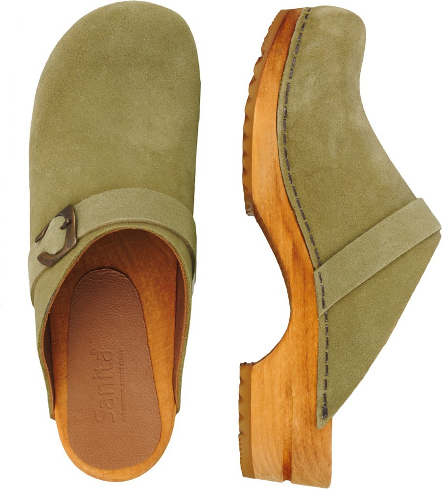 SanitaClogsDamenClogoffenWood-HediOpenGreen-35