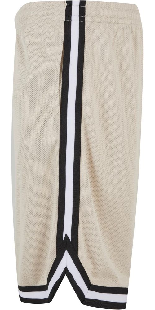 UrbanClassicsStripesMeshShortsTB243SoftseagrassBlackWhite-3XL