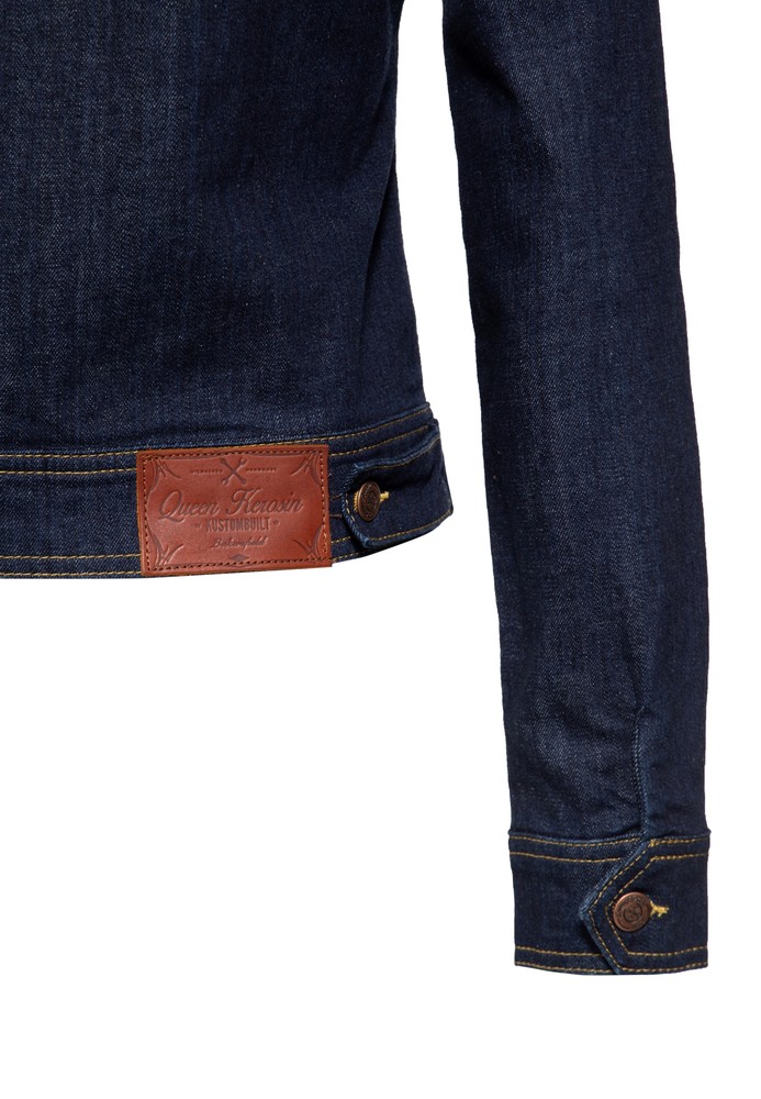 QueenKerosinDamenRocknnRollRebelQueenDenimWorkwearJackeDenim