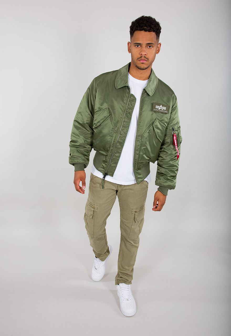 AlphaIndustriesCWU45JackeSage-Green