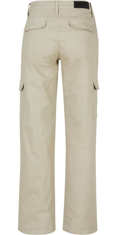 UrbanClassicsDamenHoseLadiesHighWaistStraightDenimCargoPantsOffwhiteRaw-26