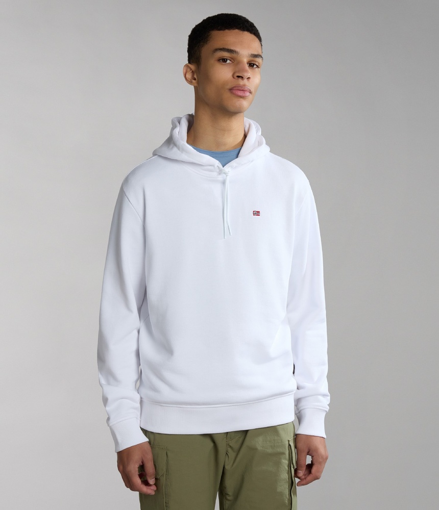 NapapijriSweatshirtBalisHSumNP0A4H8ABrightWhite-XS