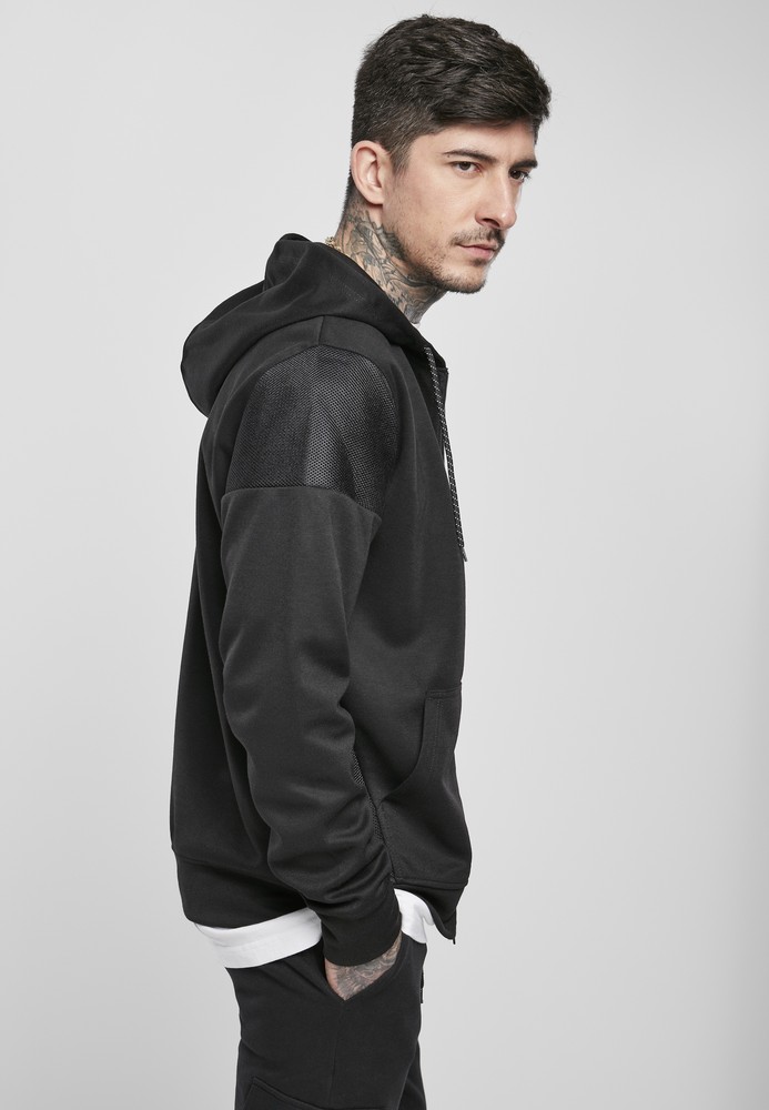 SouthpoleNeopreneBlockTechFleeceFullZipHoodie