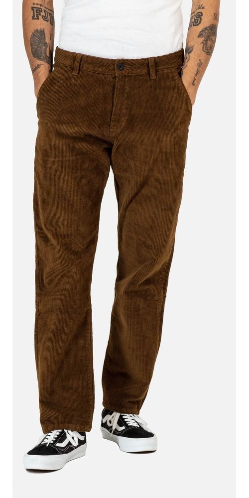 ReellChinohoseRegularFlexChino1110-007-01-001BrownCord-W28-L30