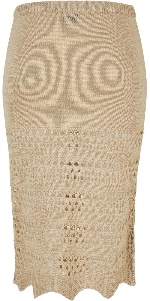 UrbanClassicsDamenLadies34CrochetKnitSkirt