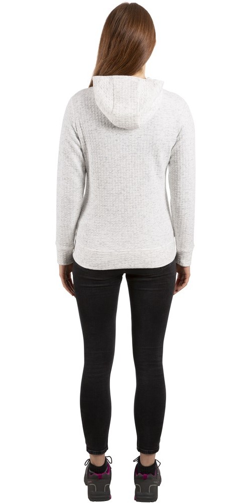 TrespassDamenHoodieSweatshirtWinnie-FemaleCasualHoodieGhostMarl-L