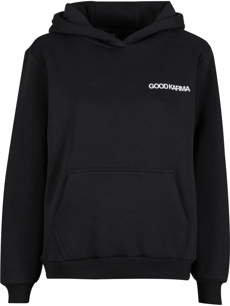 MissTeeDamenBackAroundLadiesFluffyHoodyMST218Black-3XL