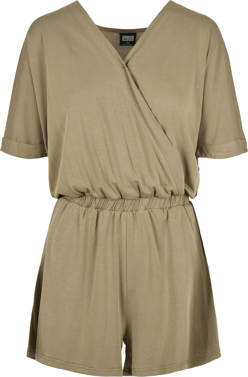 UrbanClassicsDamenOverallLadiesShortModalJumpsuitKhaki-3XL