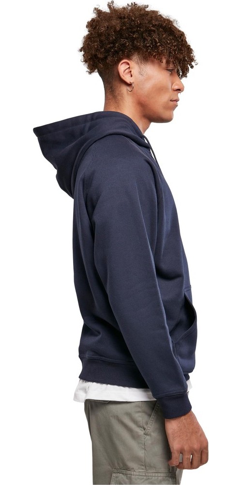 UrbanClassicsBlankHoodyMidnightnavy-3XL