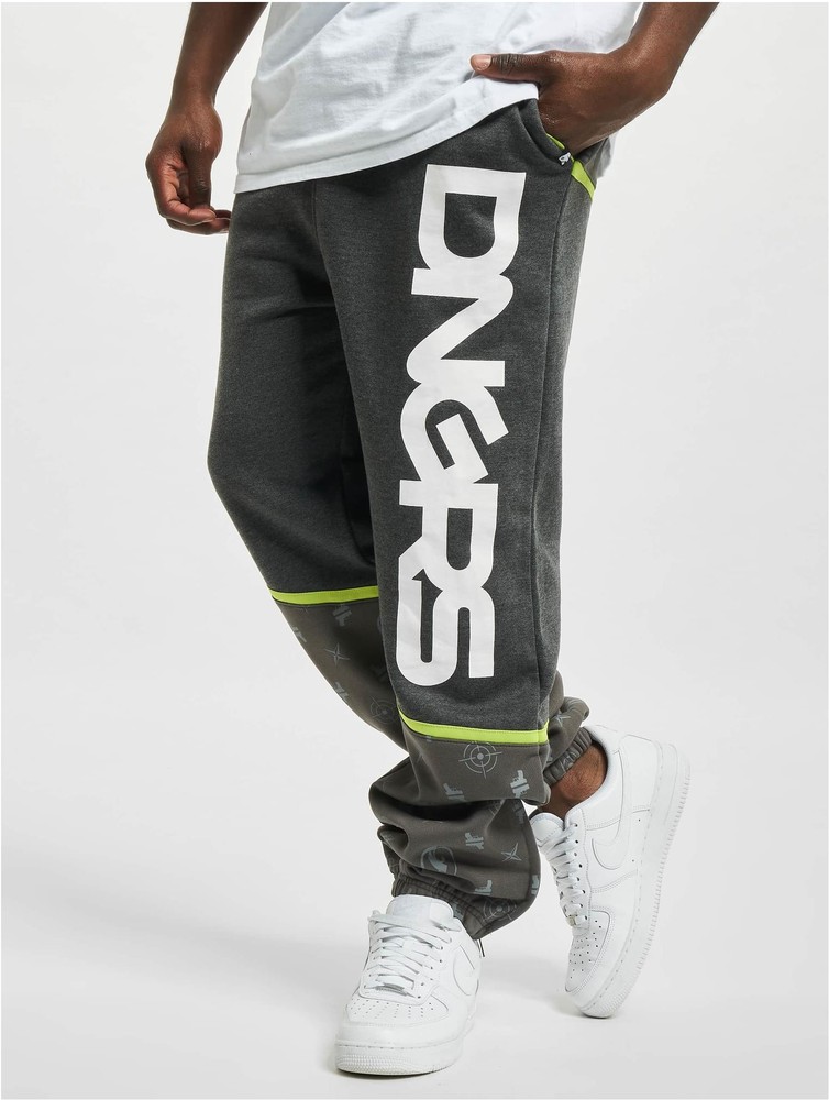 DangerousDNGRSJogginghoseCrosshairSweatpantsGrey-3XL