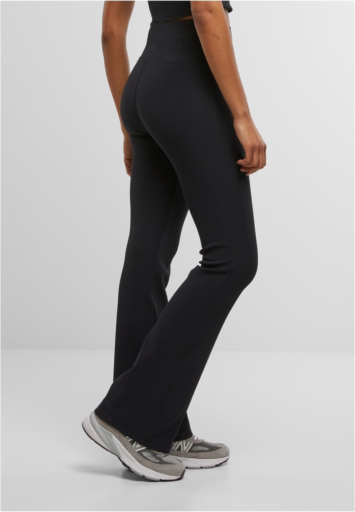 UCYogaDamenLadiesFlaredLeggingsRibTB7801