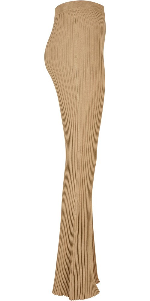 UrbanClassicsDamenLadiesFlaredRibKnitLeggings