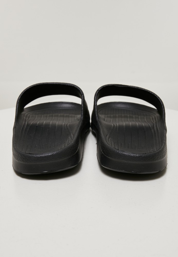 UrbanClassicsBadesandalenBasicSlideBlack
