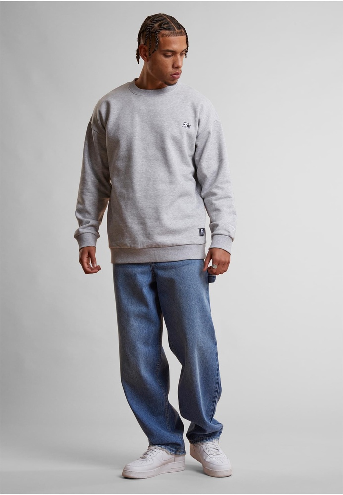 StarterBlackLabelPulloverUsaCrewNeckST432Heathergrey-L