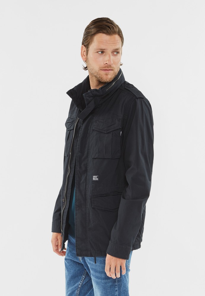 VintageIndustriesleichtebergangsjackeBeydenJacketSteel-S