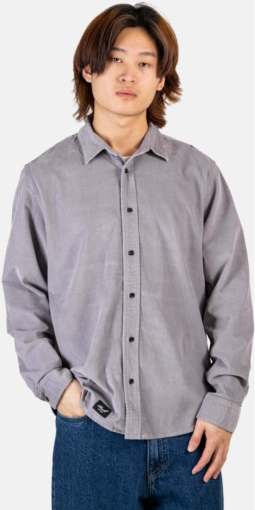 ReellHemdShirtStrikeShirt1302-042-01-006GreyPurple-S