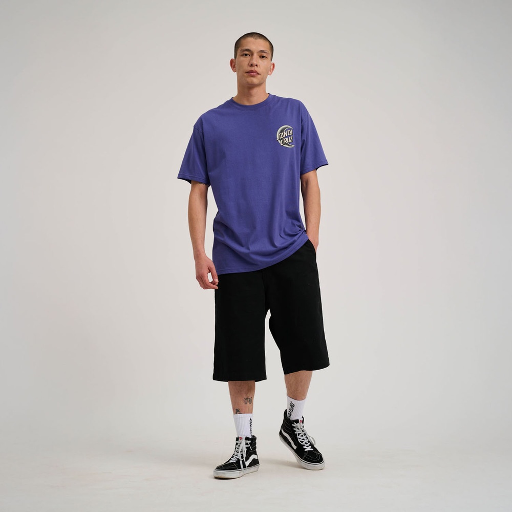 SantaCruzCrescentMoonChestT-ShirtSCM-T3259