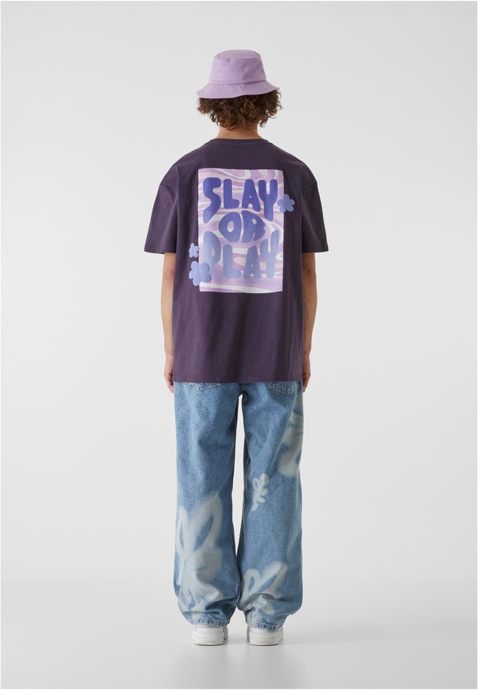 LostYouthT-ShirtYoutTeeSlayOrPlayLY390Purplenight-3XL
