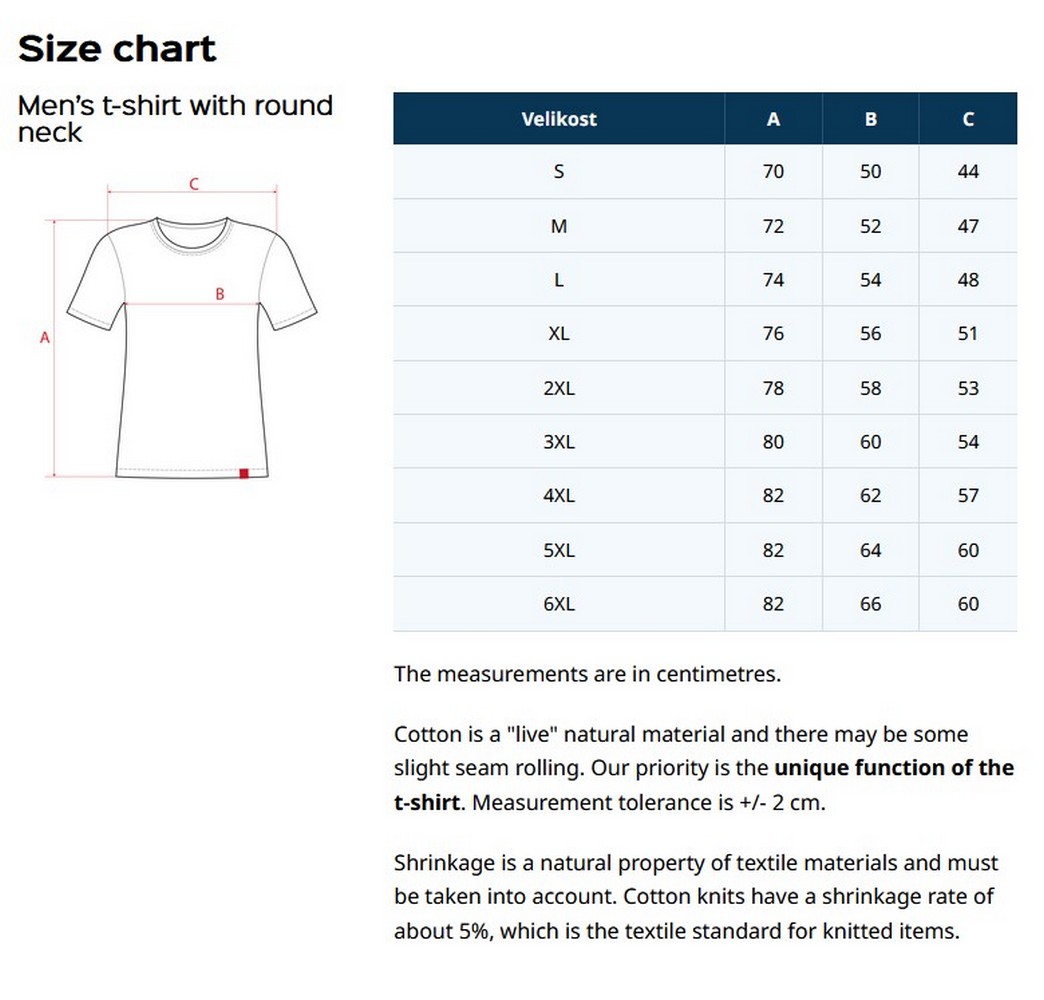 CityZenHerrenT-ShirtKlassischAgenBlau-S