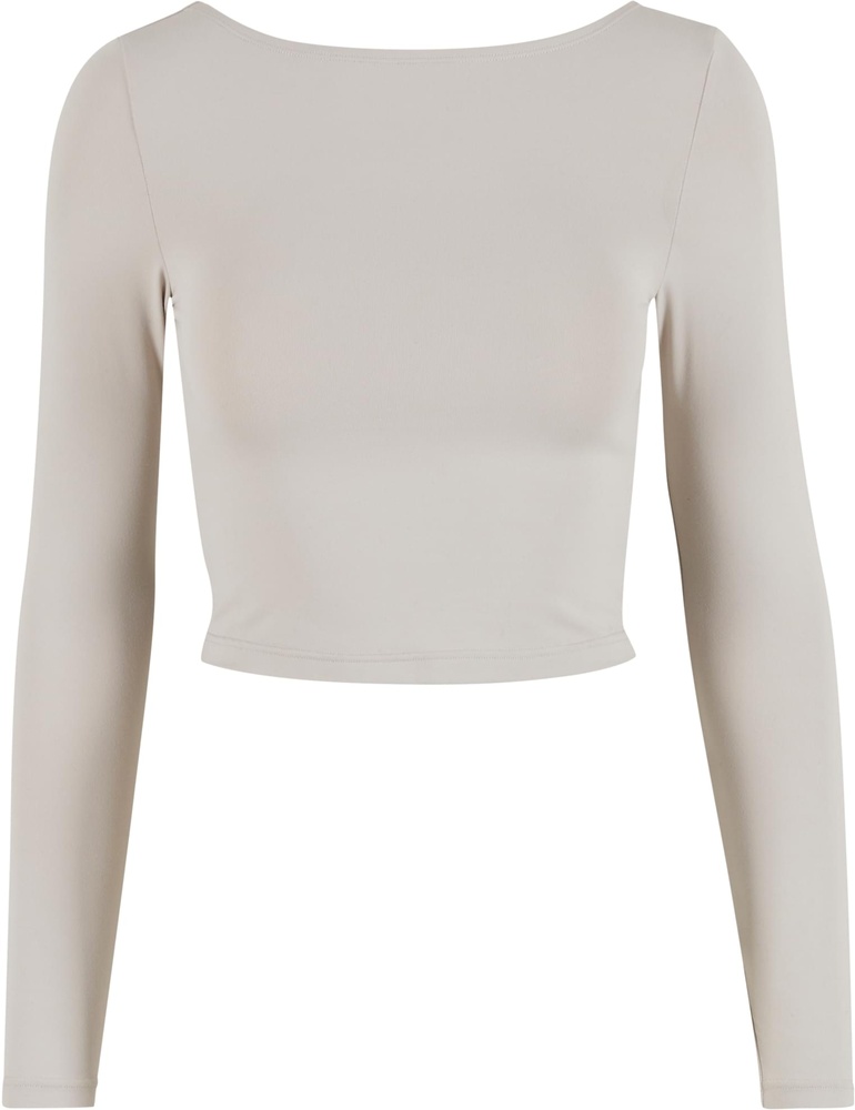 UrbanClassicsDamenLadiesSlimFitLongsleeveTB7721Cloud-L