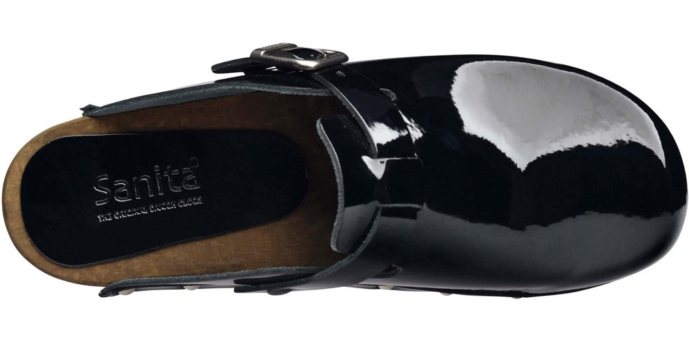 SanitaDamenClogsWood-KrislaOpen478005Black-35