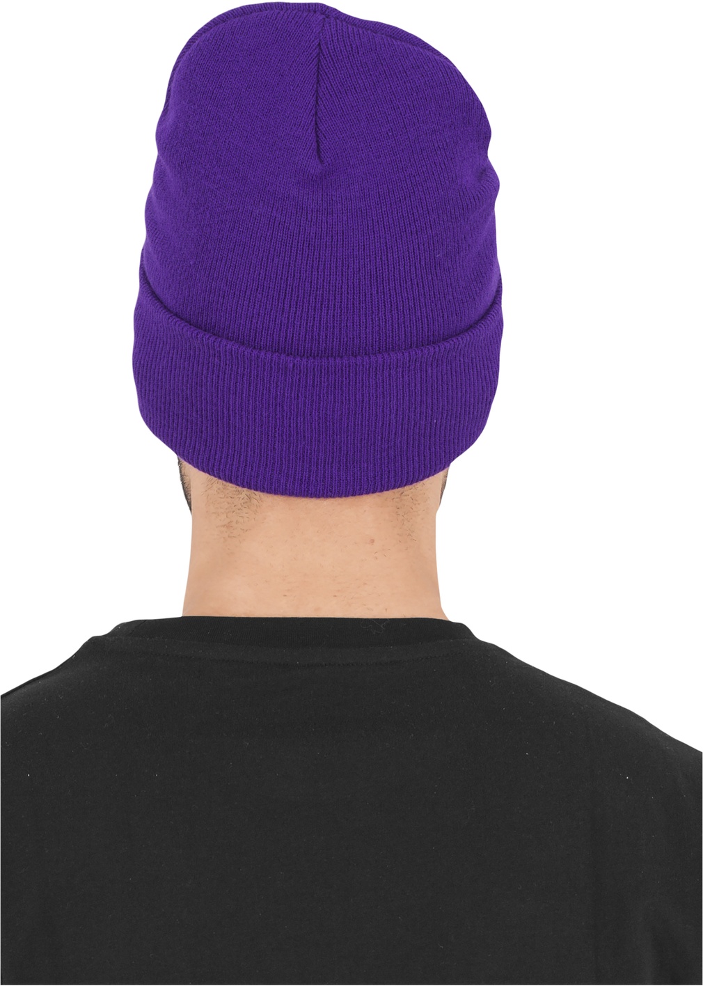 FlexfitBeanieHeavyweightLongBeaniePurple