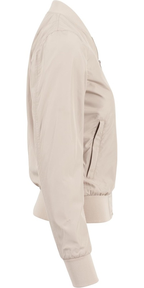 UrbanClassicsDamenLadiesLightBomberJacketSand-L