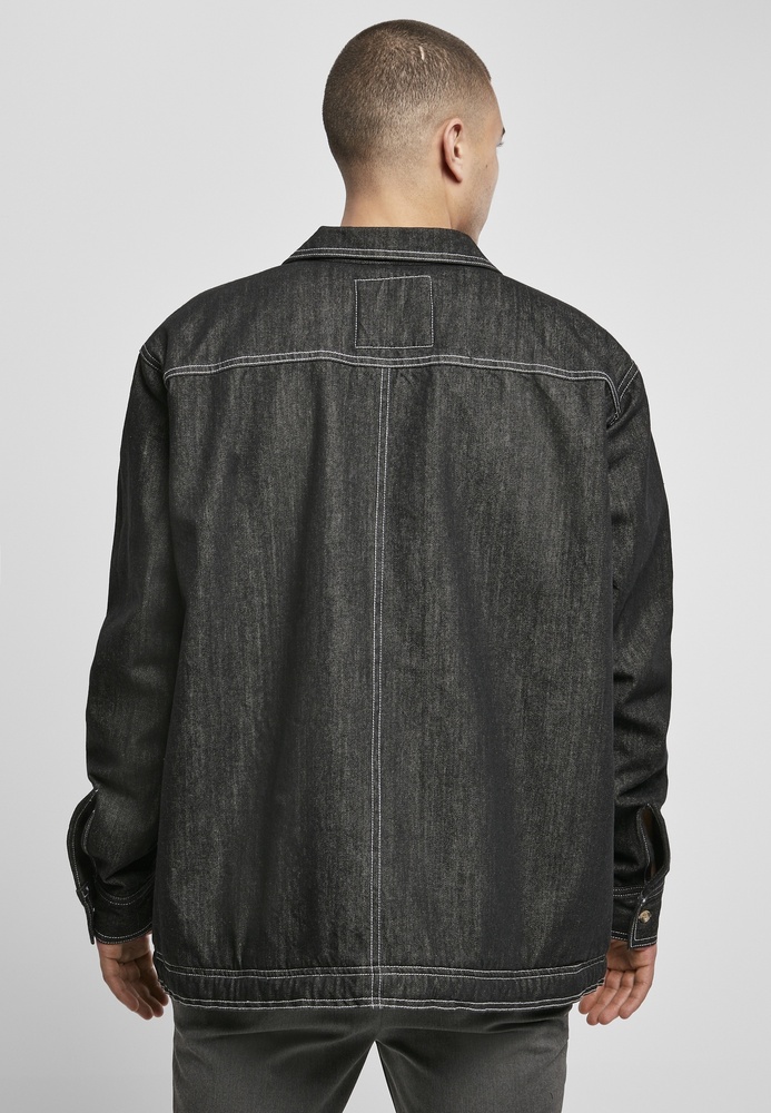 UrbanClassicsJackeOversizedTruckerJacketBlackRaw