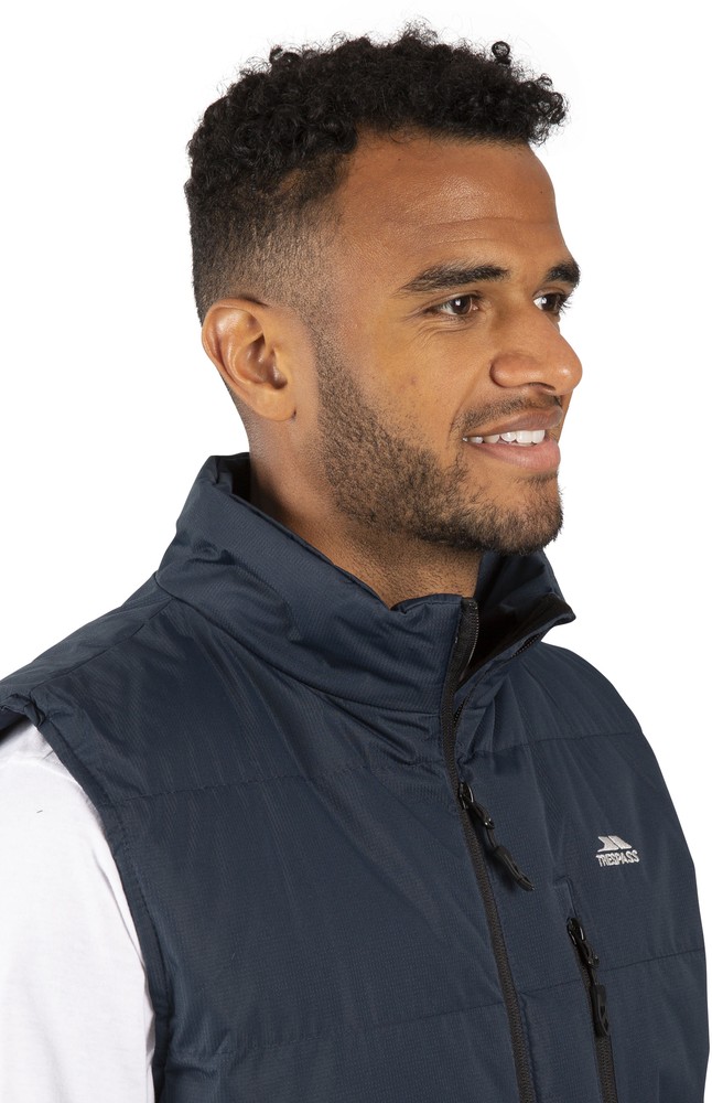 TrespassWesteClasp-MalePaddedGiletNavy-4XL