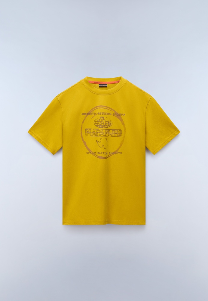 NapapijriT-ShirtS-BaldSsNP0A88SFGoldFlakeY1O-XS
