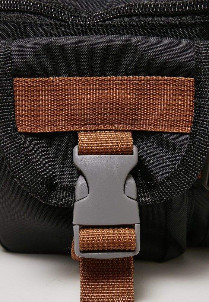 UrbanClassicsTascheHikingRecycledRipstopShoulderBagBlack